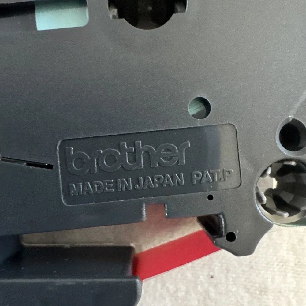 5 GENUINE Brother TZ-131 P-Touch Label Tape 1/4